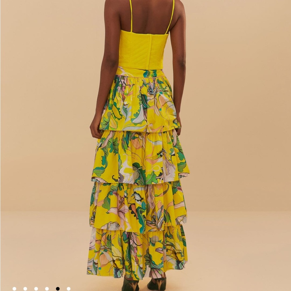 NWT FARM Rio Jellyfish Maxi Skirt, M - Picture 3 of 7